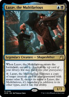 Lazav, the Multifarious - Magic: The Gathering - RVR Near Mint Inglés