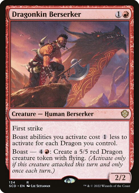 Dragonkin Berserker - Vista detallada 1 de Magic México | Hydra