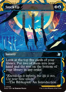 Carta Stock Up de Magic: The Gathering