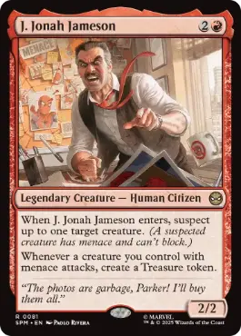 J. Jonah Jameson - Vista detallada 1 de Magic México | Hydra