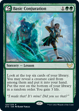 Basic Conjuration - Vista detallada 1 de Magic México | Hydra