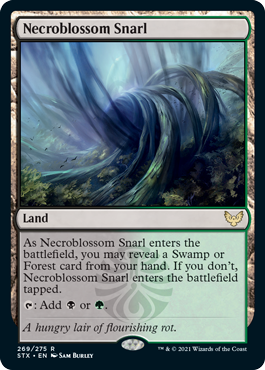 Necroblossom Snarl - Vista detallada 1 de Magic México | Hydra