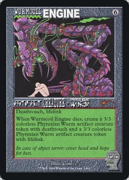 Wurmcoil Engine - Vista detallada 1 de Magic México | Hydra
