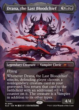 Drana, the Last Bloodchief - Magic: The Gathering - SLD Near Mint Inglés