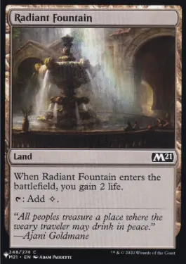Radiant Fountain - Vista detallada 1 de Magic México | Hydra
