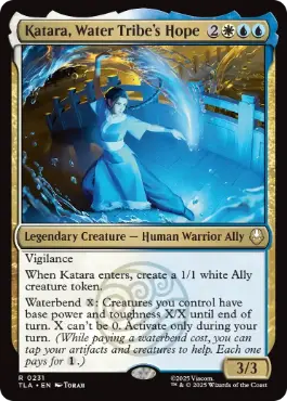 Katara, Water Tribe's Hope - Magic: The Gathering - TLA Near Mint Inglés