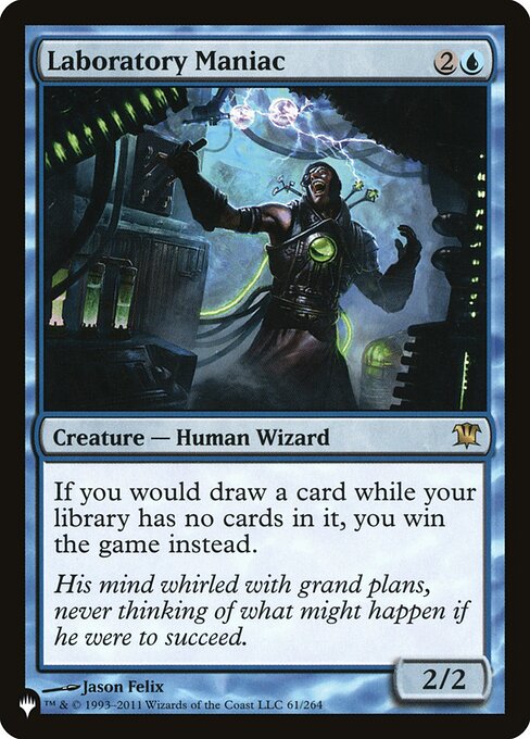 Carta Laboratory Maniac de Magic: The Gathering