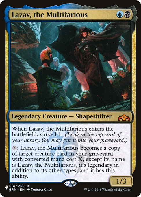 Lazav, the Multifarious - Vista detallada 1 de Magic México | Hydra