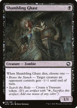 Shambling Ghast - Vista detallada 1 de Magic México | Hydra