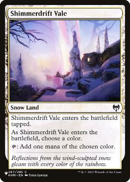 Shimmerdrift Vale - Vista detallada 1 de Magic México | Hydra