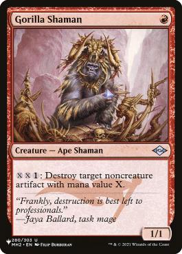 Gorilla Shaman - Vista detallada 1 de Magic México | Hydra