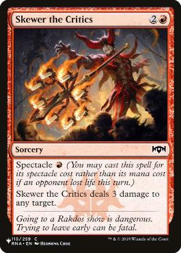 Skewer the Critics - Vista detallada 1 de Magic México | Hydra