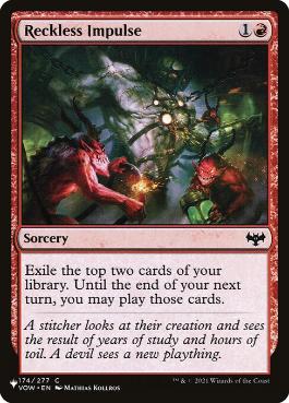 Reckless Impulse - Vista detallada 1 de Magic México | Hydra