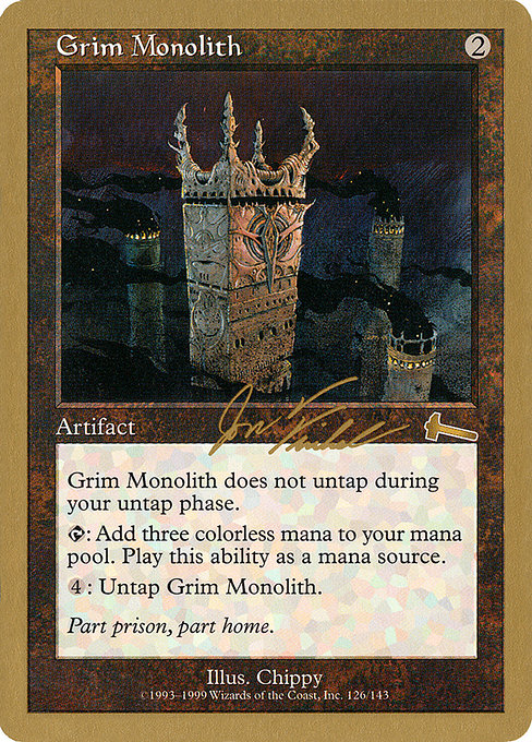 Grim Monolith - Vista detallada 1 de Magic México | Hydra