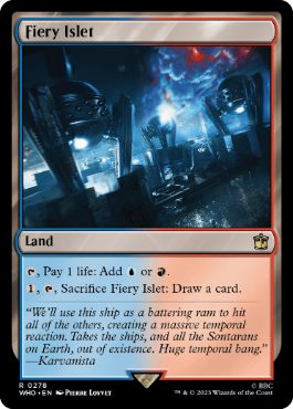 Fiery Islet - Vista detallada 1 de Magic México | Hydra