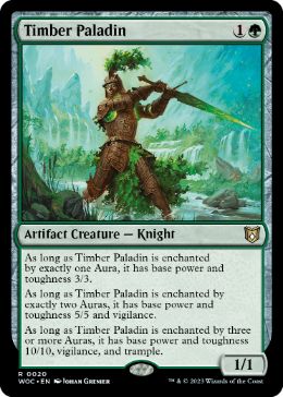 Timber Paladin - Vista detallada 1 de Magic México | Hydra