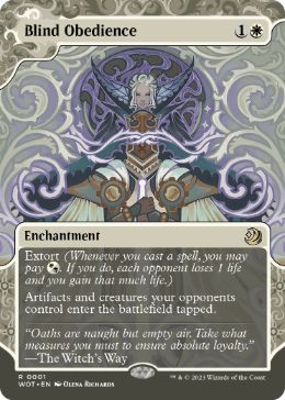 Carta Blind Obedience de Magic: The Gathering