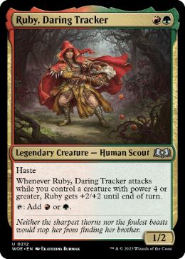 Carta Ruby, Daring Tracker de Magic: The Gathering