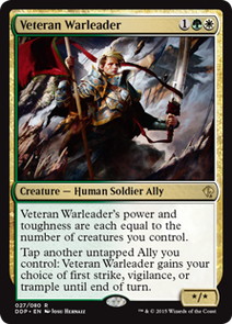 Veteran Warleader - Vista detallada 1 de Magic México | Hydra