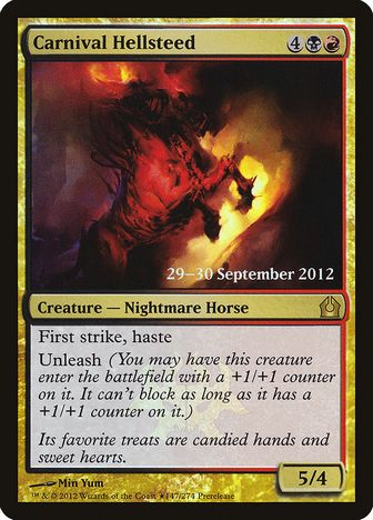 Carnival Hellsteed - Magic: The Gathering -  Near Mint Inglés