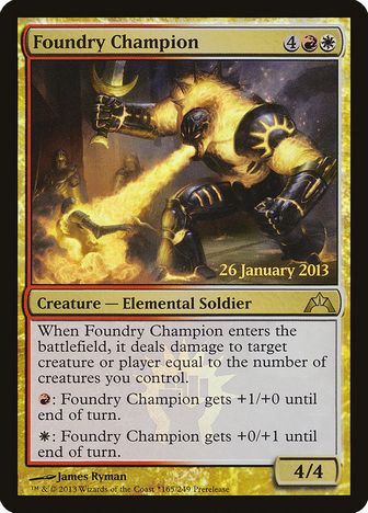 Foundry Champion - Magic: The Gathering -  Near Mint Inglés