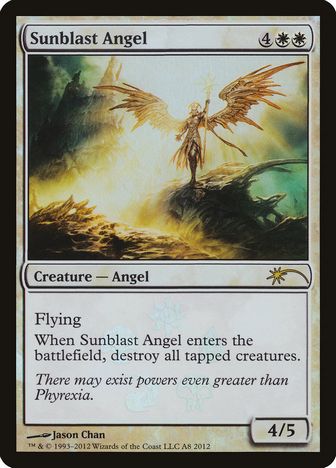 Sunblast Angel - Magic: The Gathering - Resale Promo Near Mint Inglés