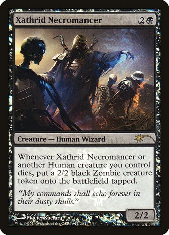 Xathrid Necromancer - Magic: The Gathering - Resale promo Near Mint Inglés