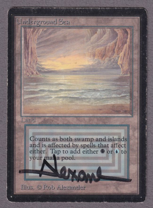 Underground Sea - Magic: The Gathering - LEB Near Mint Inglés